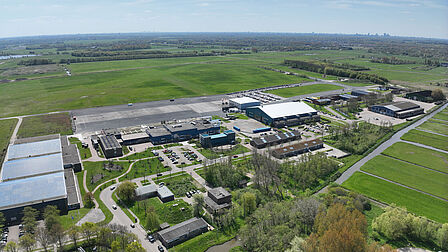 Luchtfoto Unmanned Valley Campus